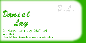 daniel lay business card